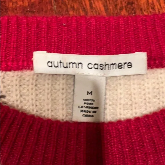 Colorblock Sweater with Plaid Accents - Picture 2 of 4